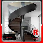 راه پله گرد نواری