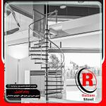 قیمت اجرای راه پله مارپیچ استیل
