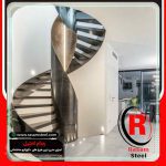 پله استیل مارپیچ 7 پله استیل مارپیچ 7 قیمت پله استیل - 40 مدل جدید پله استیل پله اجرای پله استیل قیمت پله استیل