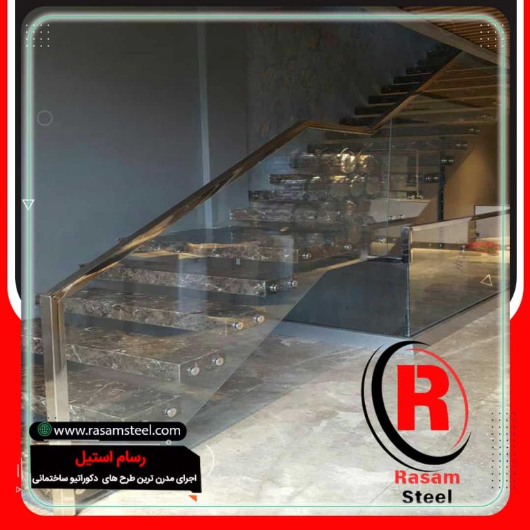 راه پله دوبلکس مدرن و شیک