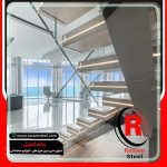 ساخت راه پله دوبلکس مدرن و شیک