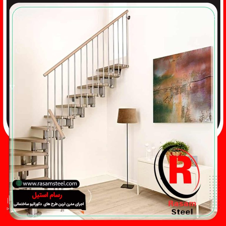 راه پله دوبلکس کم جا