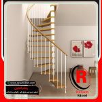 شیک ترین پله دوبلکس کنار دیوار قیمت