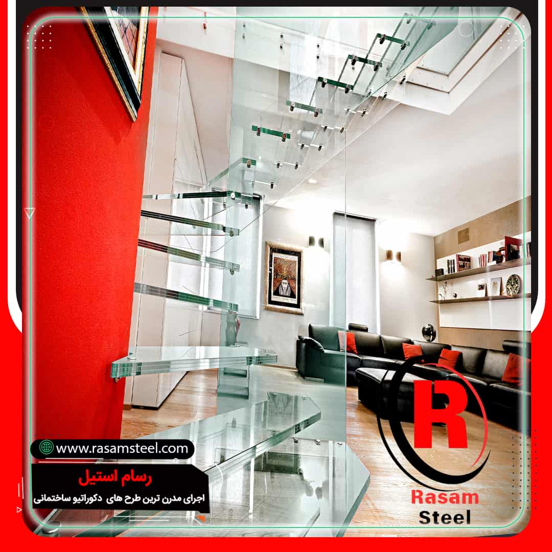 قیمت کف پله شیشه ای