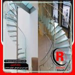 مشخصات، نصب و قیمت پله شیشه ای