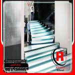 اجرای پله شیشه ای مشهد