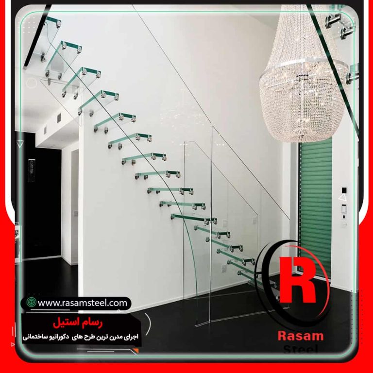 لیست قیمت انواع راه پله شیشه ای مدرن دوبلکس