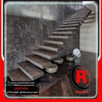 قیمت راه پله معلق بتونی