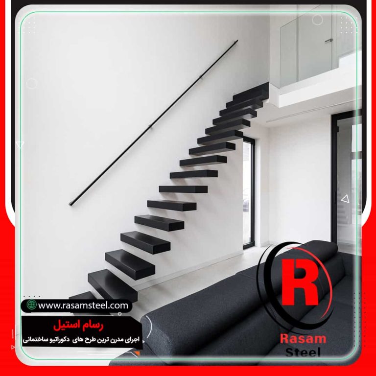 راه پله دوبلکس شیک مدرن