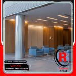 ساخت کاور استیل ستون فرودگاهی