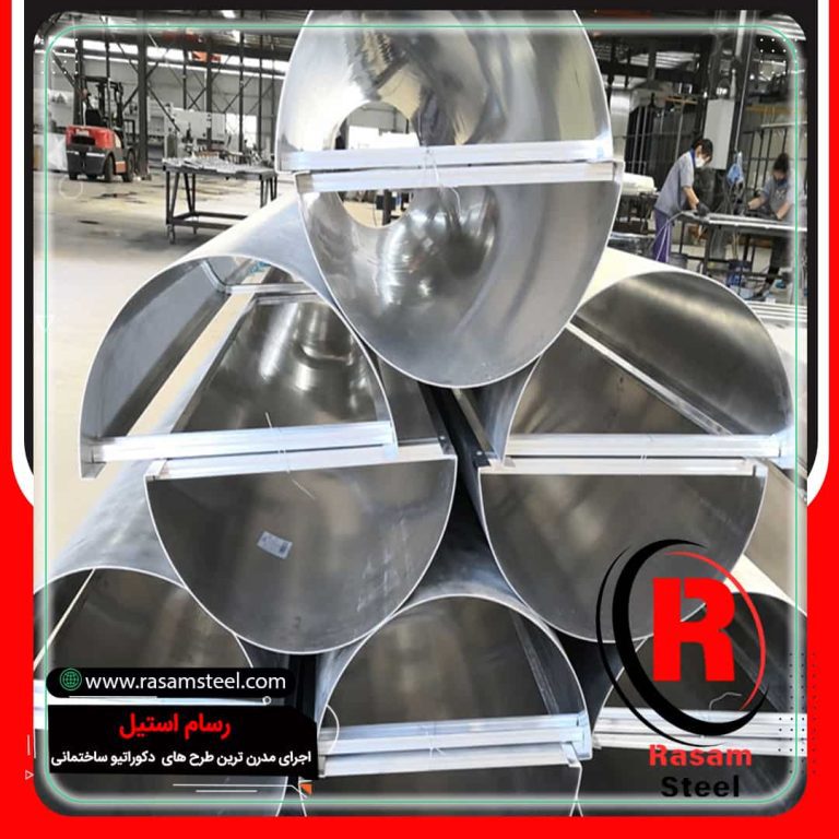 ساخت کاور استیل ستون