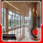 قیمت اجرای روکش استیل ستون