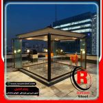 پارتیشن شیشه ای ریلی