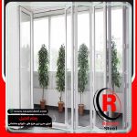 پارتیشن شیشه ای کشویی