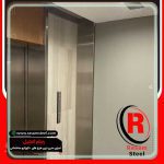 اجرای کاور استیل درب ورودی