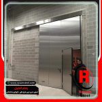 قیمت اجرای روکش استیل درب