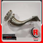 بست خرطومی نرده شیشه ای