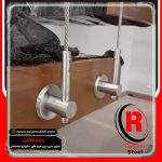 یراق آلات و اتصالات نرده کابلی عمودی