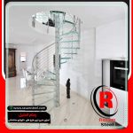 قیمت ساخت و اجرای راه پله مارپیچ استیل
