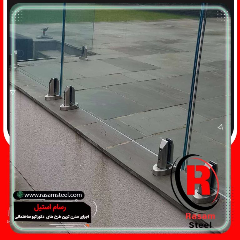 قیمت ساخت و اجرای نرده شیشه ای اسپیگات