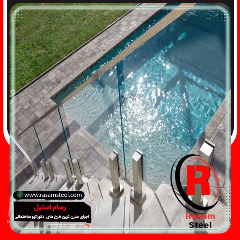 اجرای جان پناه شیشه ای اسپیگات