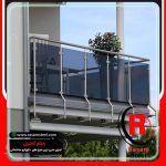 هندریل شیشه ای دودی