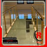 هندریل شیشه ای قابدار